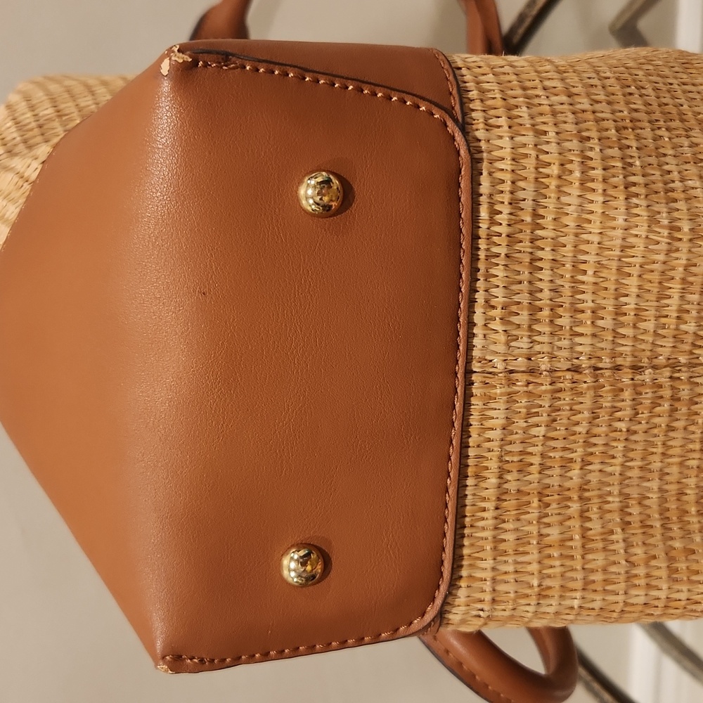 Nine West Tan and Brown Satchel - Picture 5 of 16